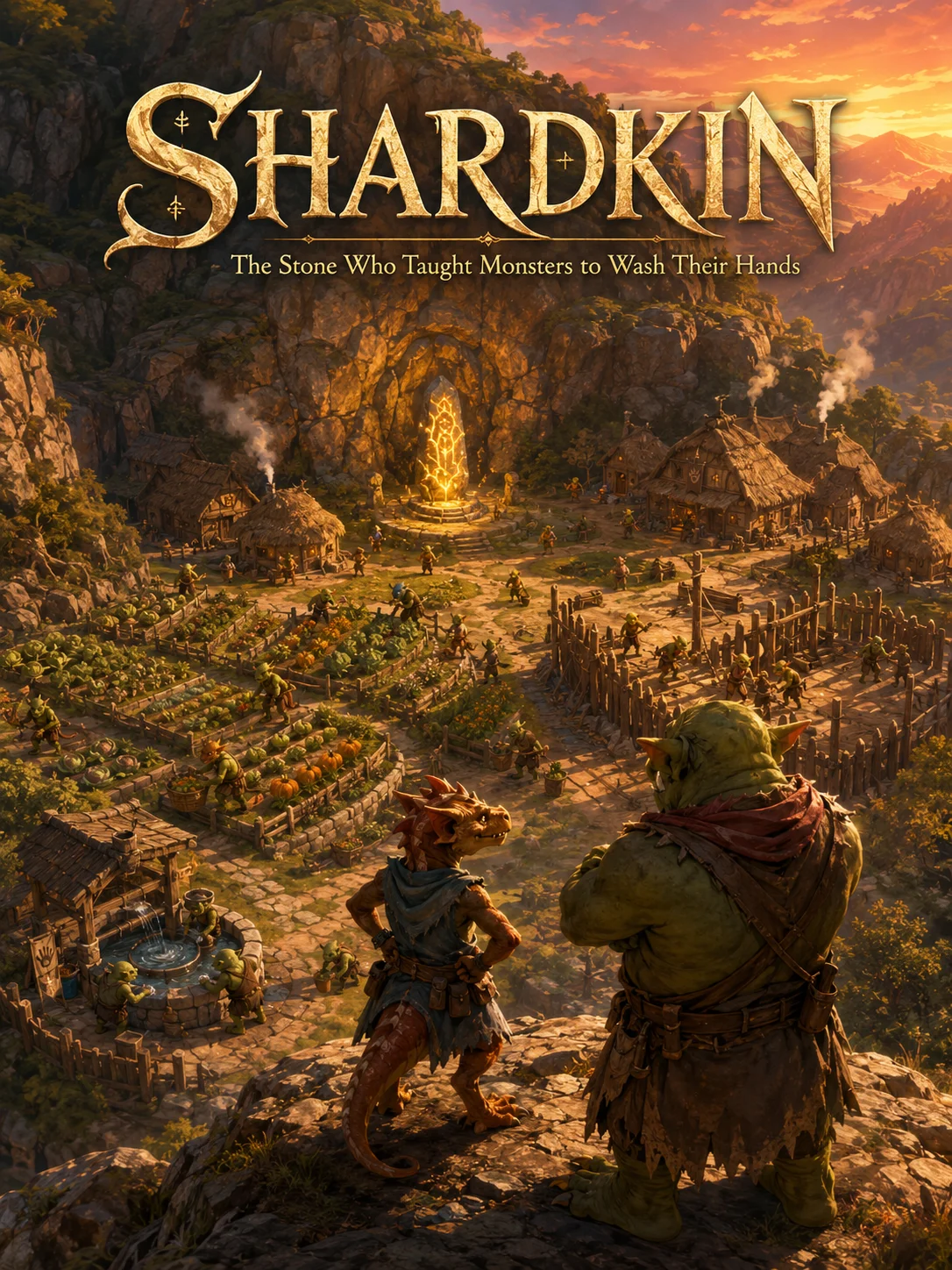 Shardkin: The Stone Who Taught Monsters to Wash Their Hands